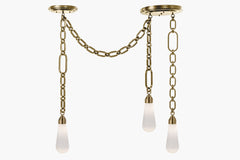 Insignia Chandelier – Brass