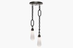 Insignia Double Pendant – Bronze