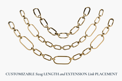 Insignia Double Pendant – Brass