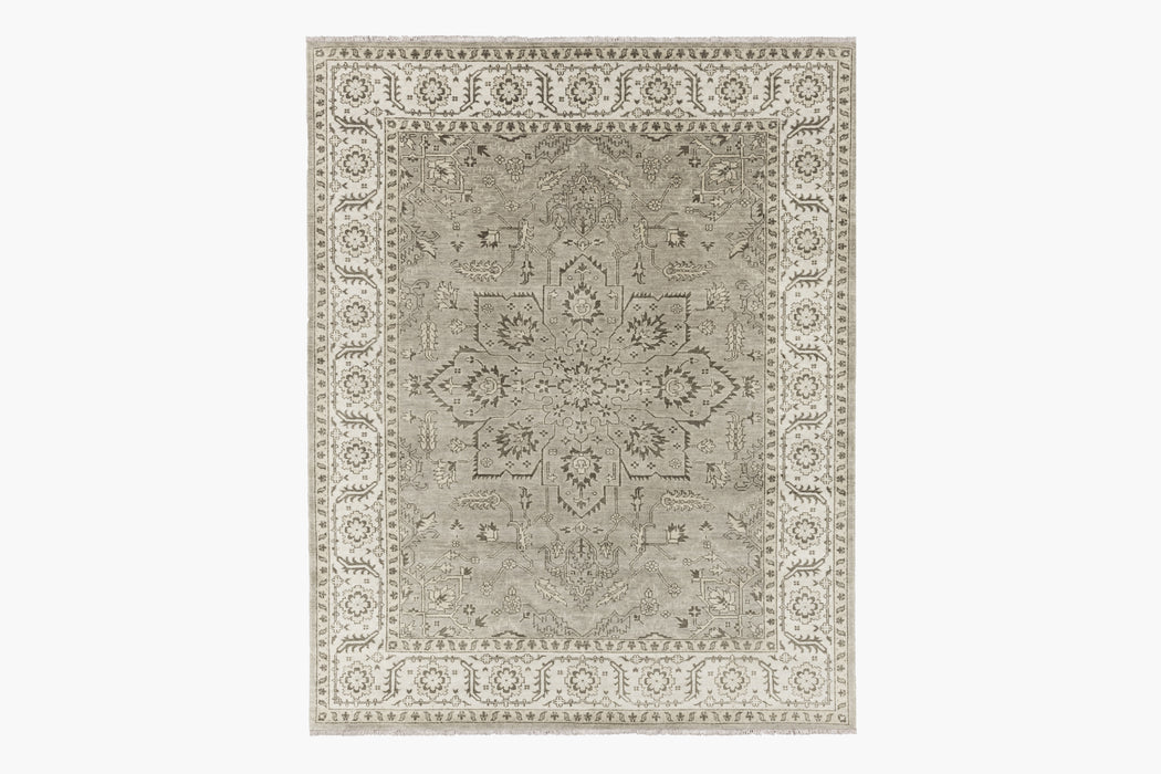 Katya Rug – Taupe / Ivory