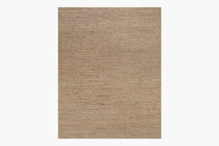 Chunky Hand-Braided Jute Rug – Linen