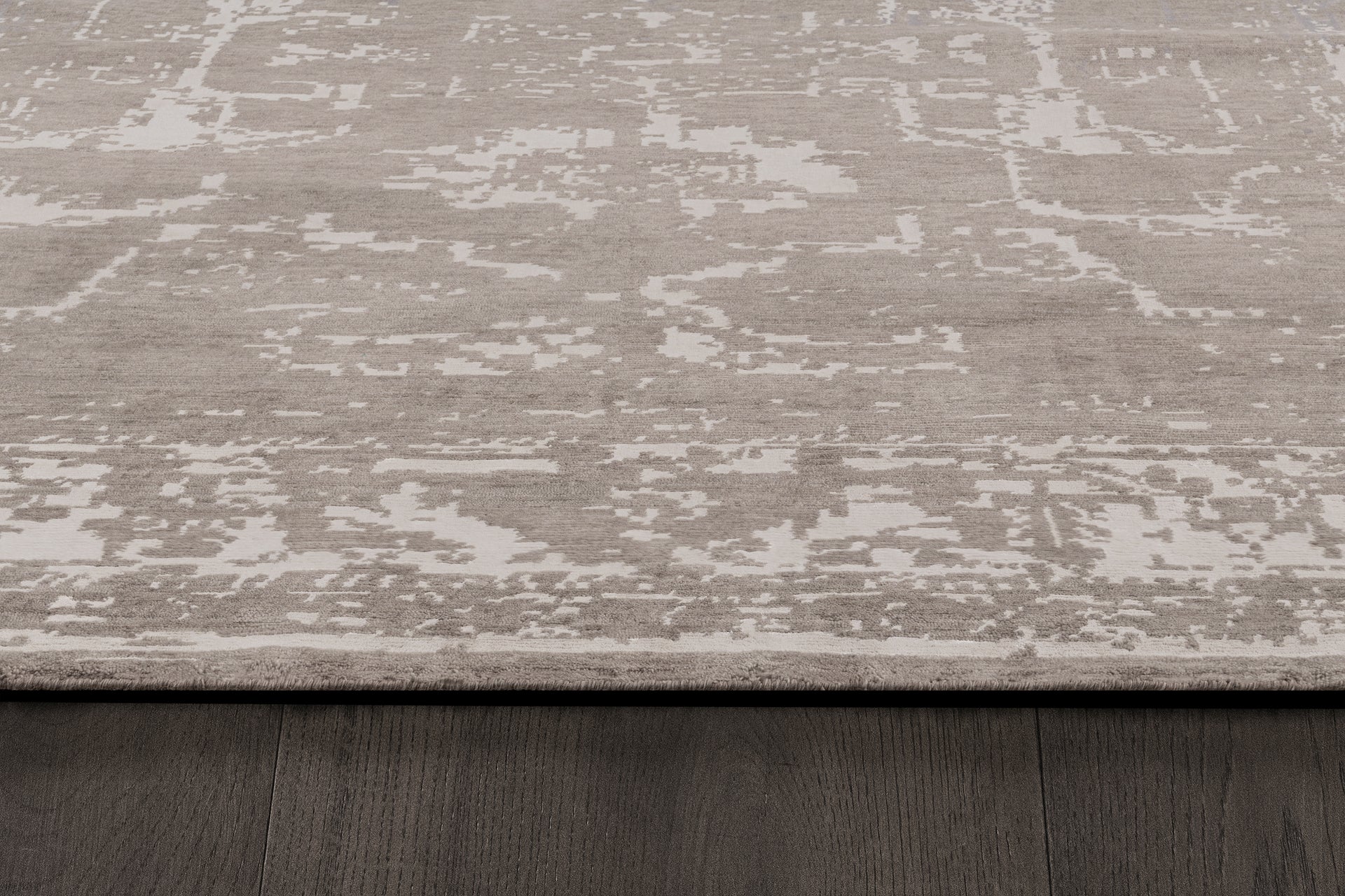 Arte Rug – Silver / White