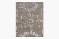 Arte Rug – Silver / White