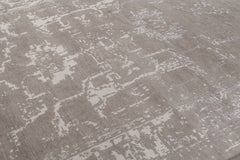 Arte Rug – Silver / White