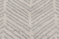 Alia Rug – White / Silver