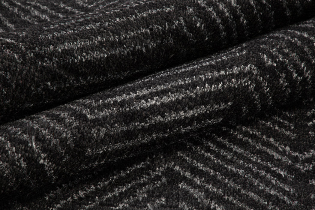 Alia Rug – Black / Grey