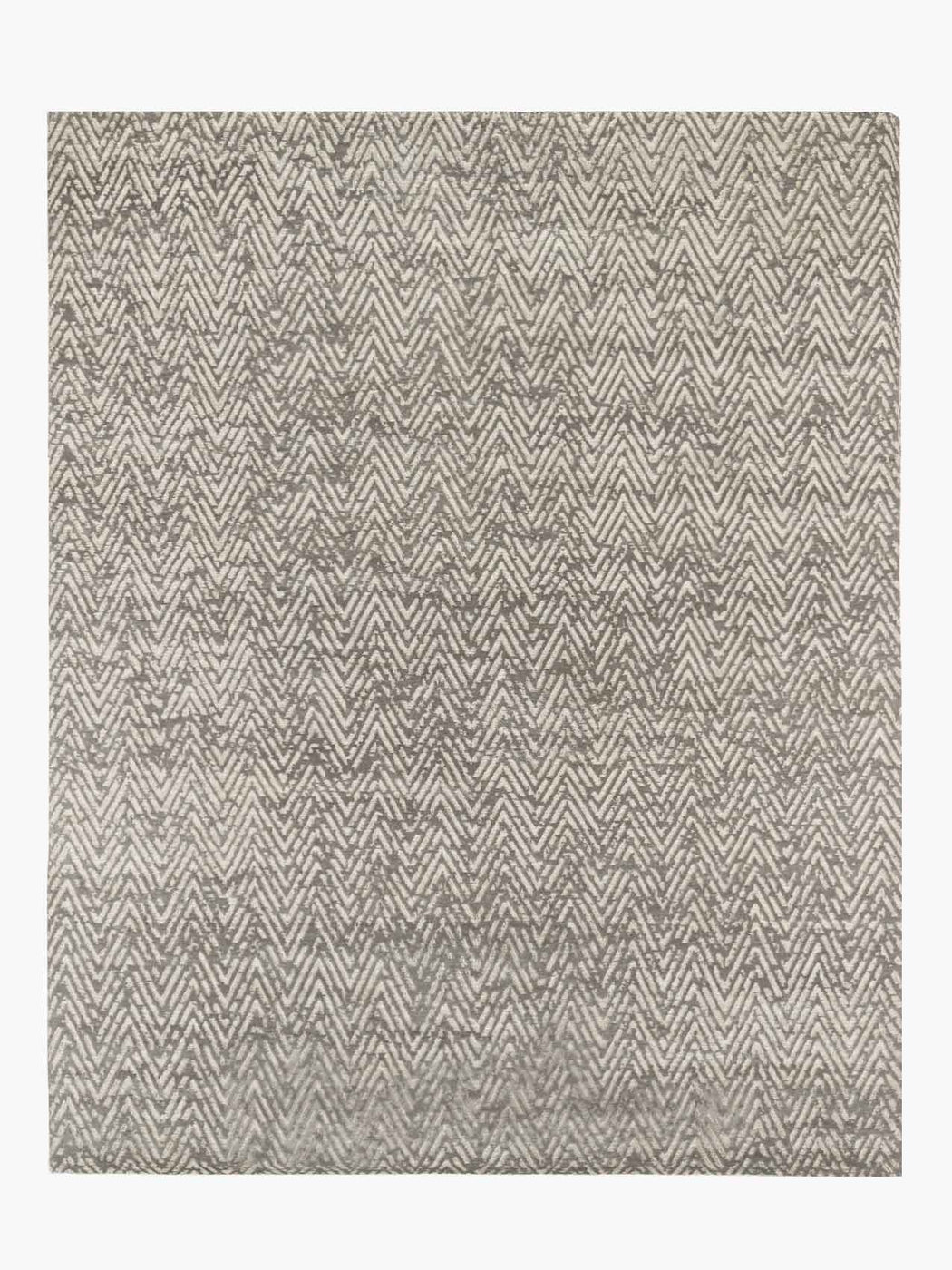 Metallic Zia Rug – Grey / Gold