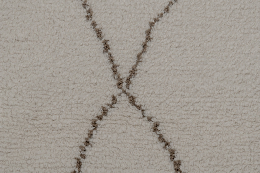 Iona Rug – Bisque / Cafe