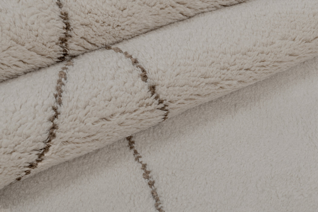 Iona Rug – Bisque / Cafe