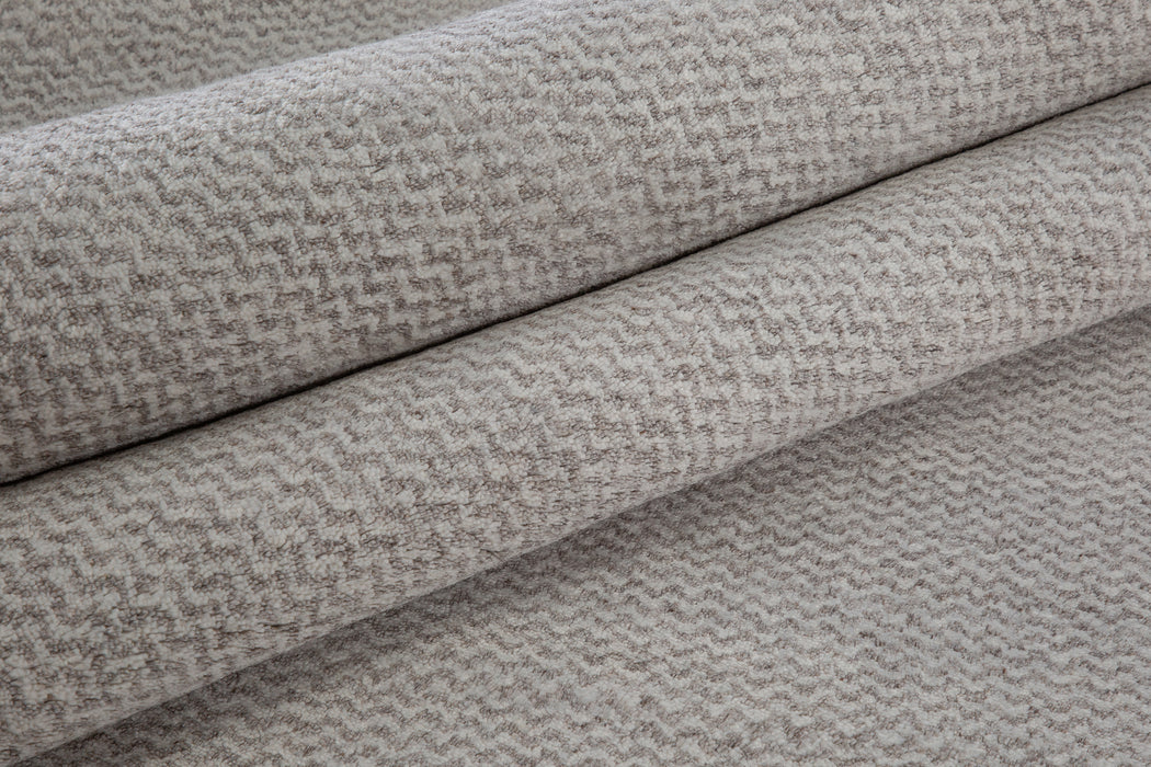 Macra Rug – Silver / Grey