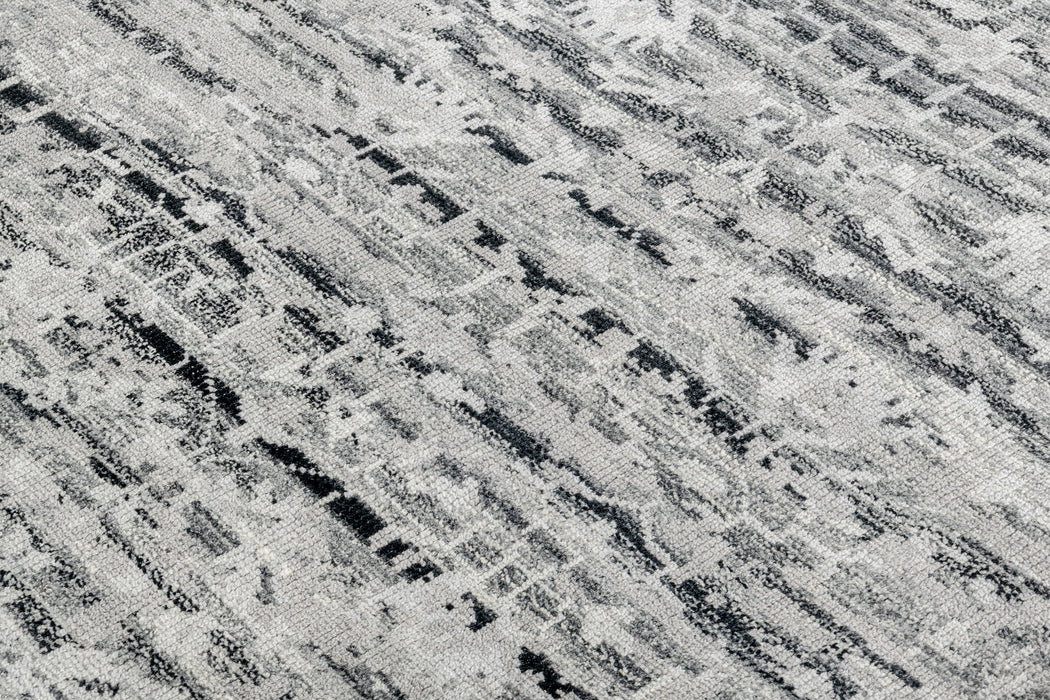 Lerah Rug – Silver / Graphite