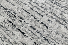 Lerah Rug – Silver / Graphite