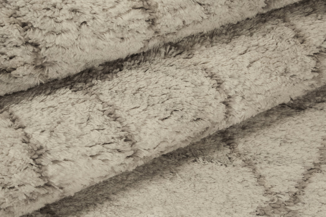 Performance Elda Rug – Silver / Taupe