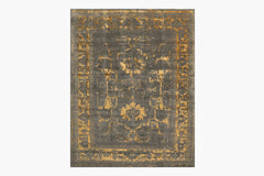 Arte Rug – Charcoal / Gold