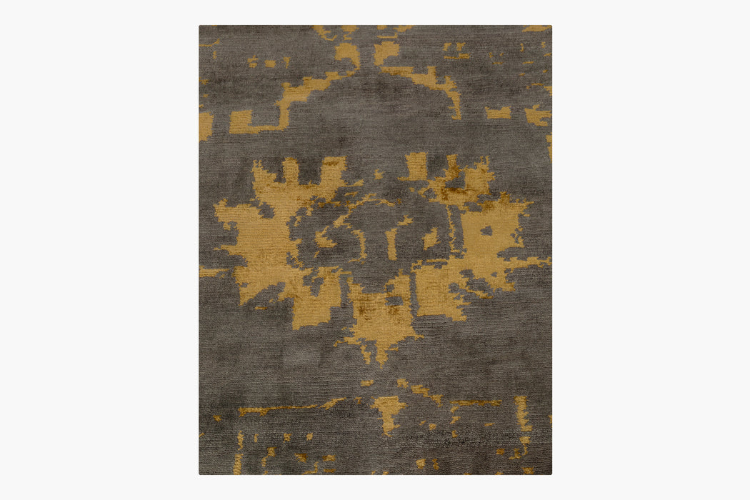 Arte Rug – Charcoal / Gold