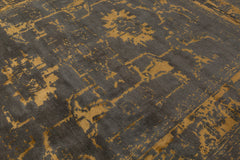 Arte Rug – Charcoal / Gold