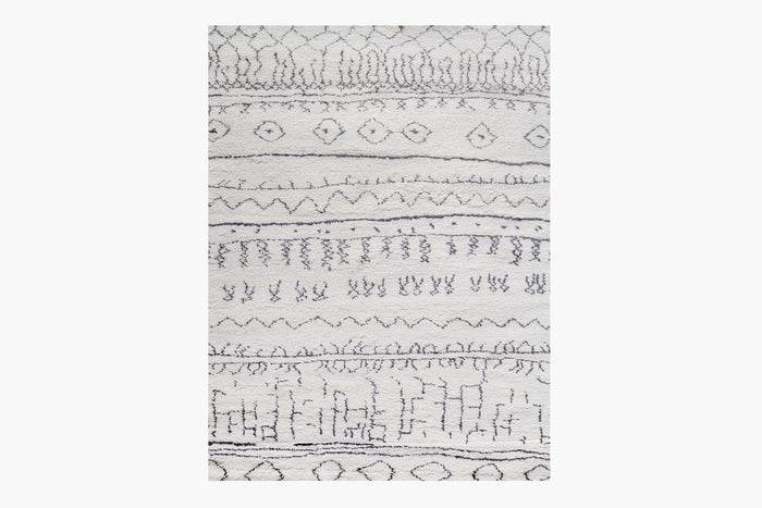 Cali Moroccan Rug – Sand / Espresso