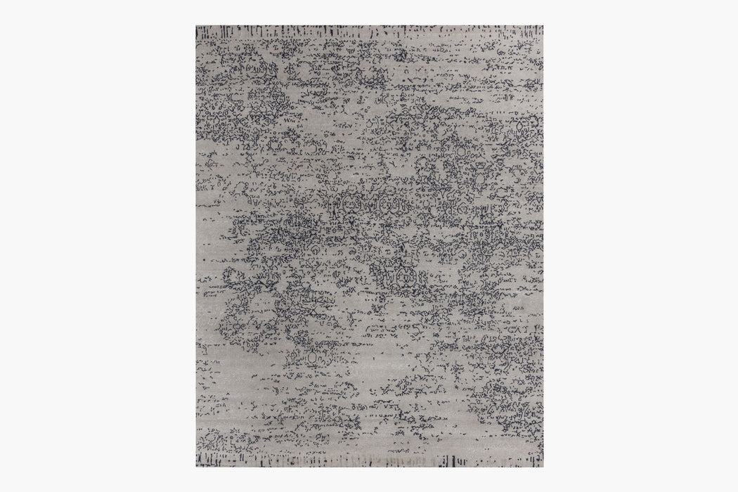 Albero Rug – Silver / Navy