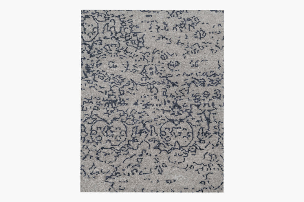 Albero Rug – Silver / Navy
