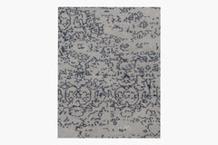 Albero Rug – Silver / Navy