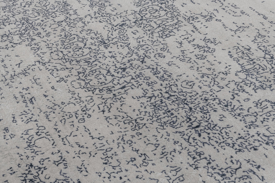 Albero Rug – Silver / Navy