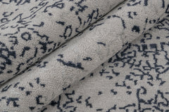 Albero Rug – Silver / Navy