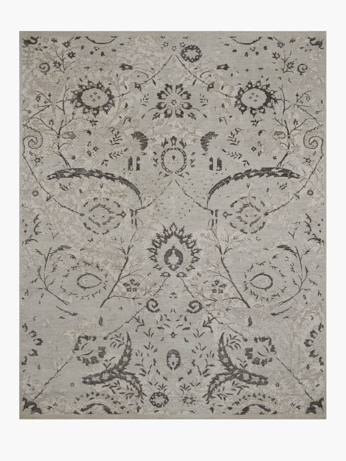 Madar Rug – Sand / Lead