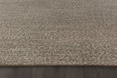 Chunky Hand-Braided Jute Rug – Ivory / Silver