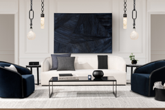 Quadro Rug – Silver / Chalk