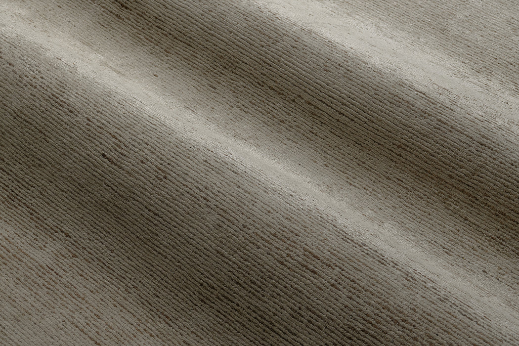 Ribbed Flax and Nettle Rug – Sand