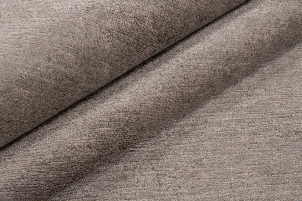 Mongolian Cashmere Cut Rug – Truffle