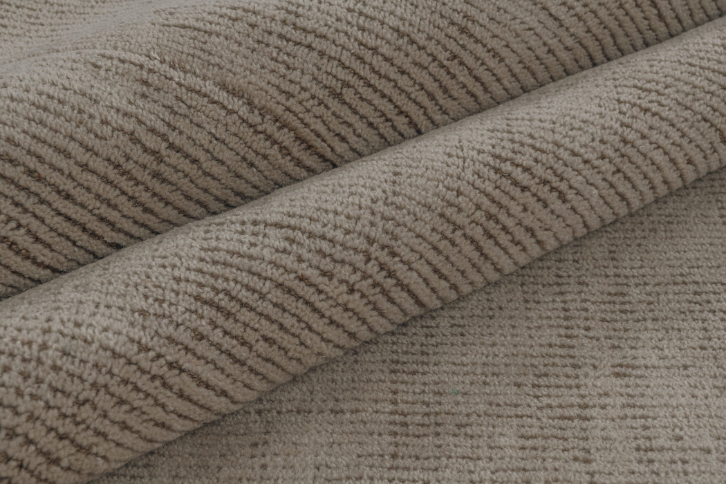 Distressed Wool Rug – Warm Sand