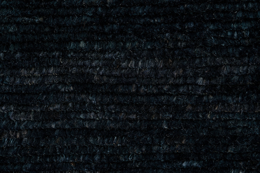 Isa Jute Rug – Black