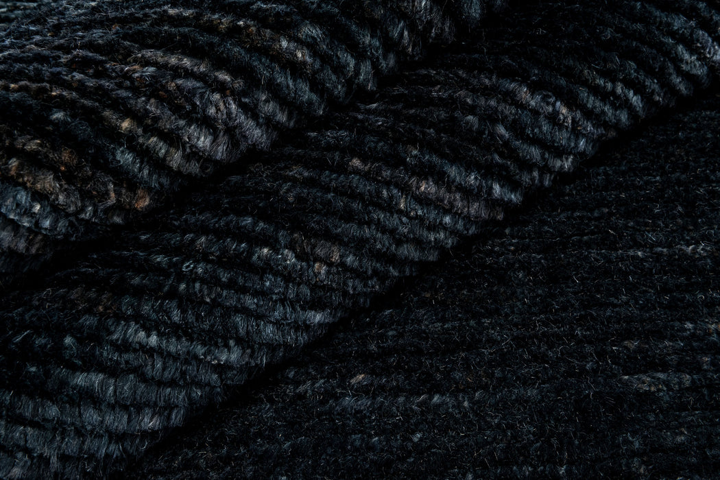 Isa Jute Rug – Black