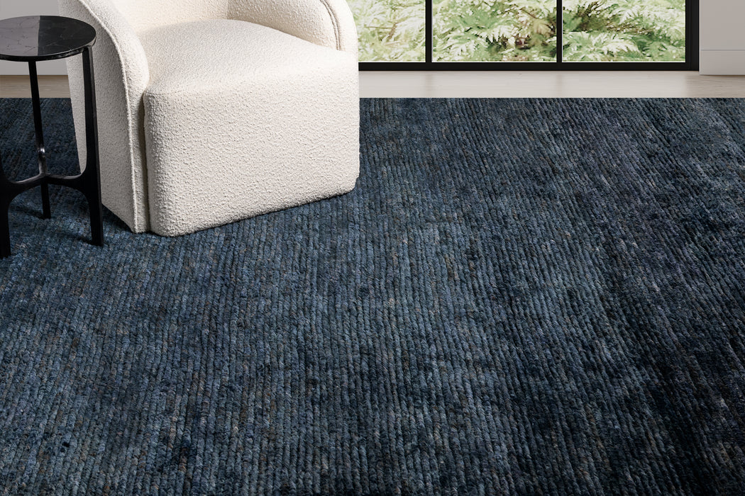 Isa Jute Rug – Denim