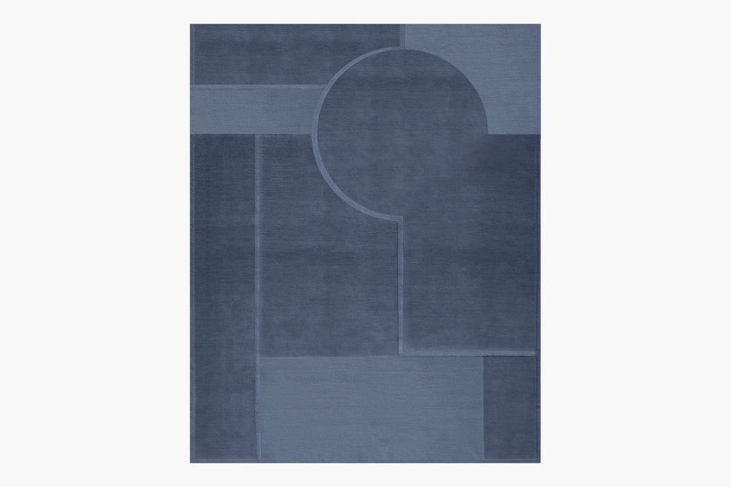 Contour Rug – Indigo