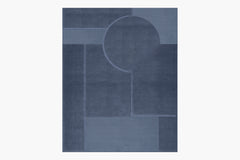 Contour Rug – Indigo