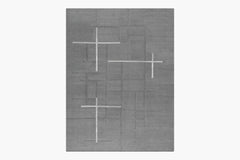 Composition Rug – Pewter