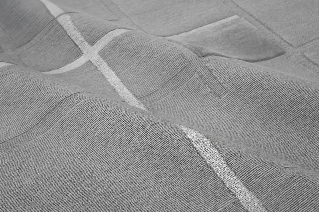 Composition Rug – Pewter