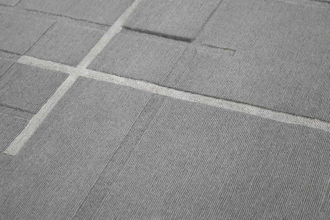 Composition Rug – Pewter