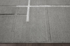 Composition Rug – Pewter