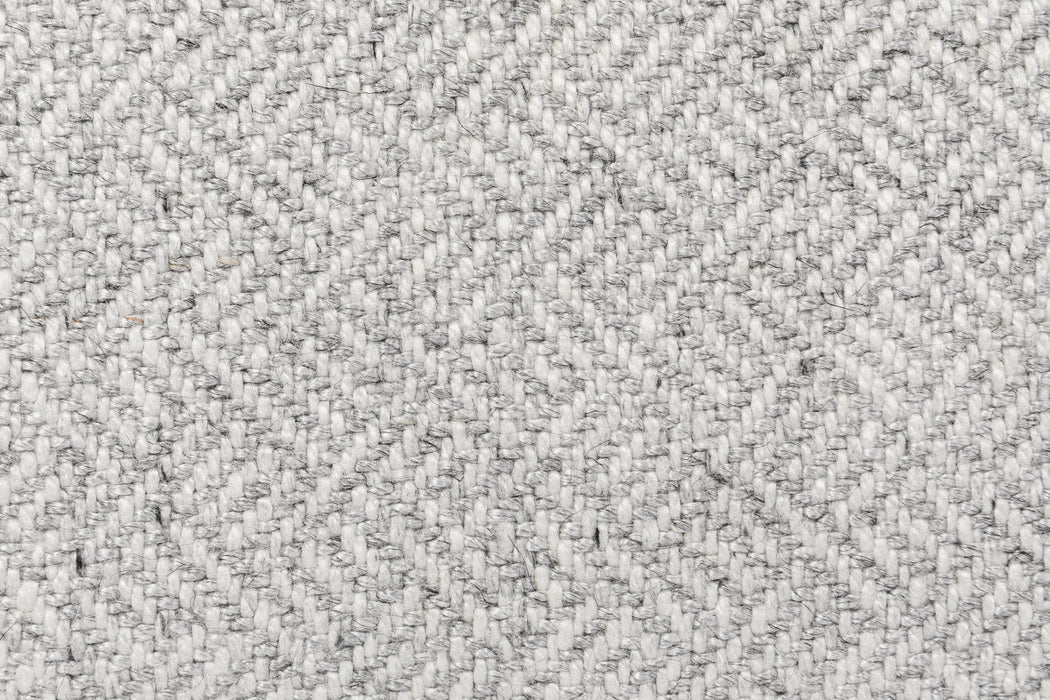 Angled Diamond Pillow Cover - Silver