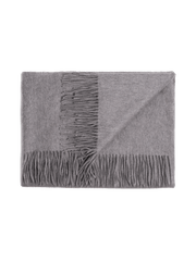 Cashmere Oversized Throw - Grey