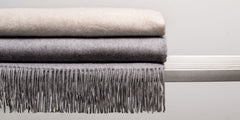 Cashmere Oversized Throw - Grey