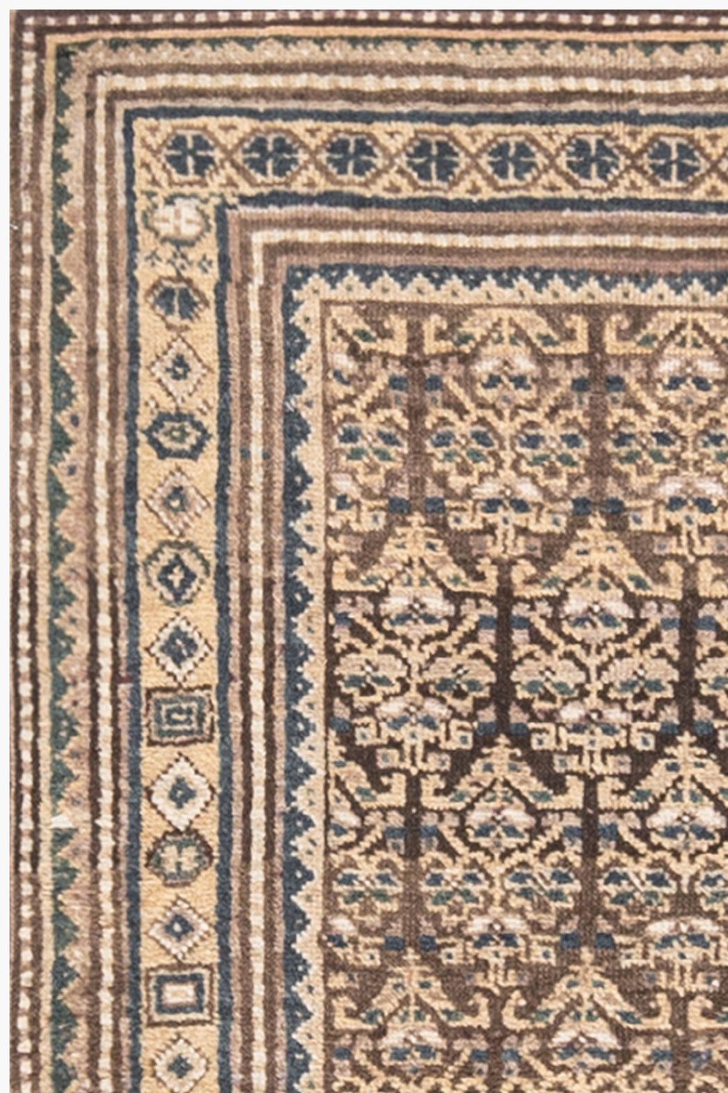 AR30040/14411, BIDJAR RUG, PERSIAN KURDISTAN, 3'4" X 4'10"