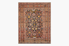 TABRIZ RUG, AR31220/7357, NORTH WEST PERSIA, 4'6" X 6'4"