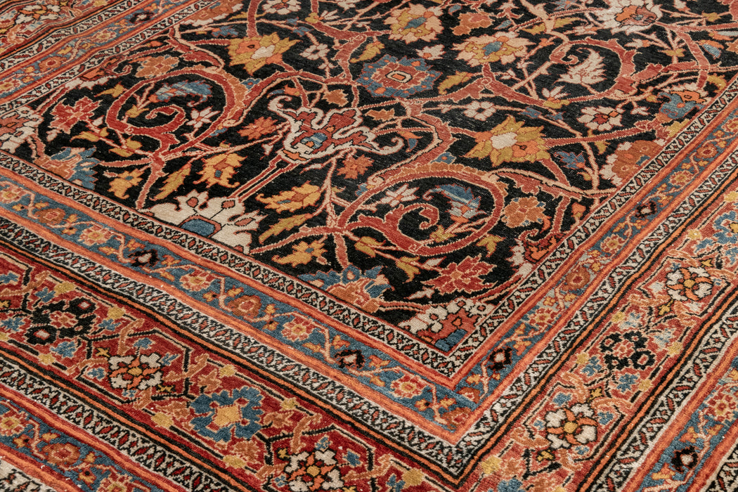 TABRIZ RUG, AR31220/7357, NORTH WEST PERSIA, 4'6" X 6'4"
