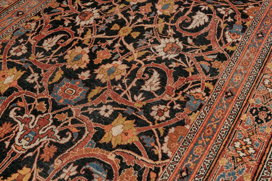 TABRIZ RUG, AR31220/7357, NORTH WEST PERSIA, 4'6" X 6'4"