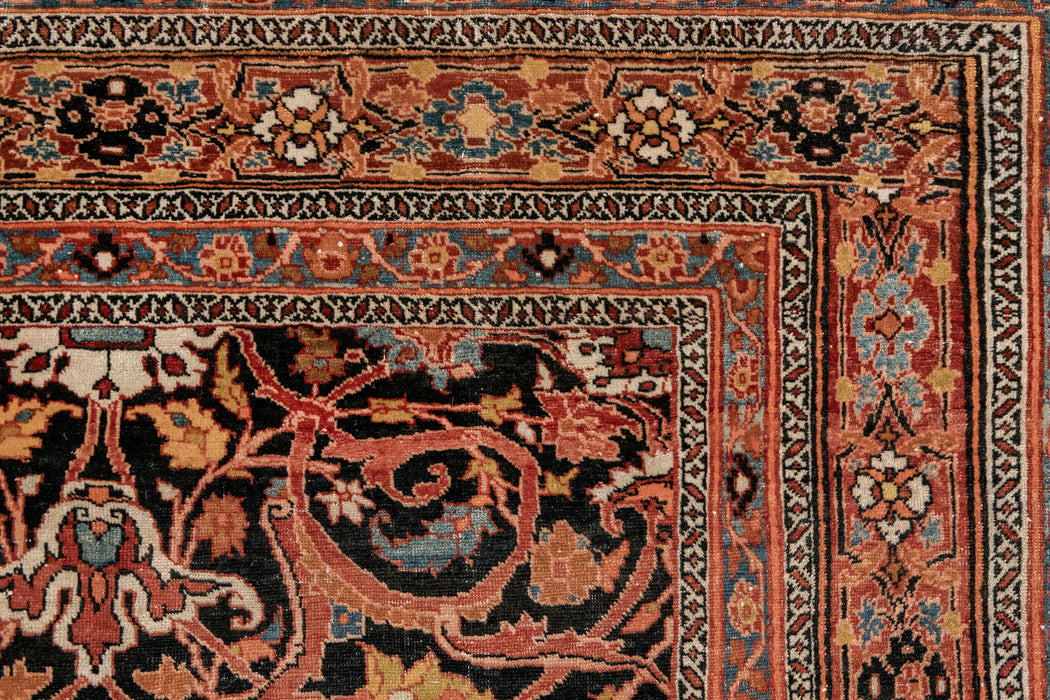 TABRIZ RUG, AR31220/7357, NORTH WEST PERSIA, 4'6" X 6'4"