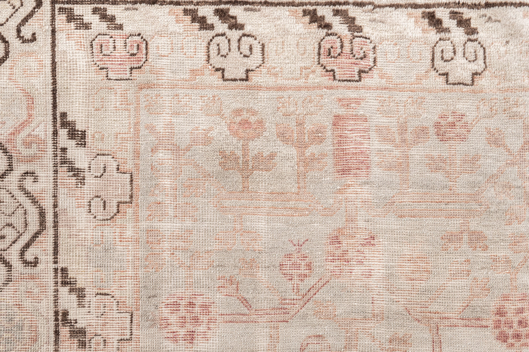 AR30065, KHOTAN RUG, EAST TURKESTAN, 5'11" X 11'1"